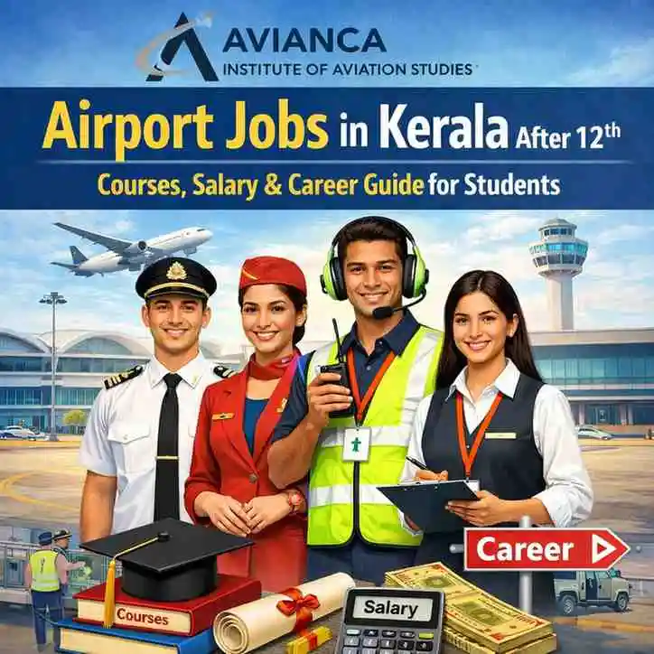 Airport Jobs in Kerala After 12th – Courses, Salary & Career Guide for Students Blog Image
